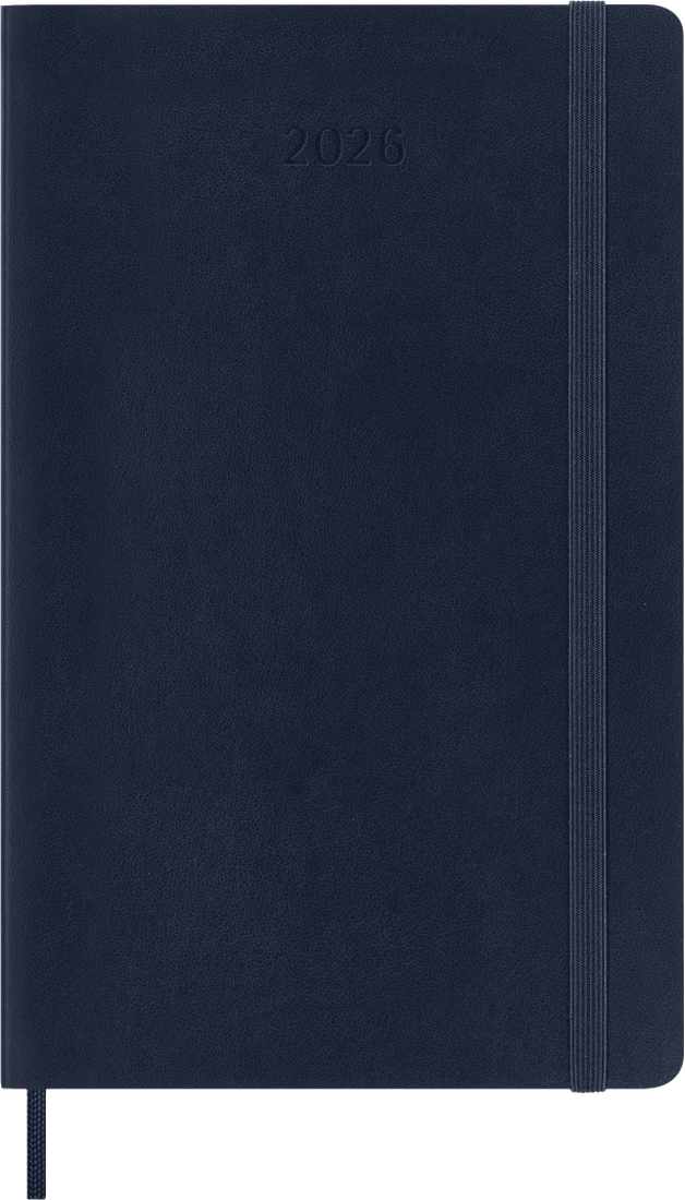 12M Daily Large Sapphire Blue Softcover | Bookazine HK