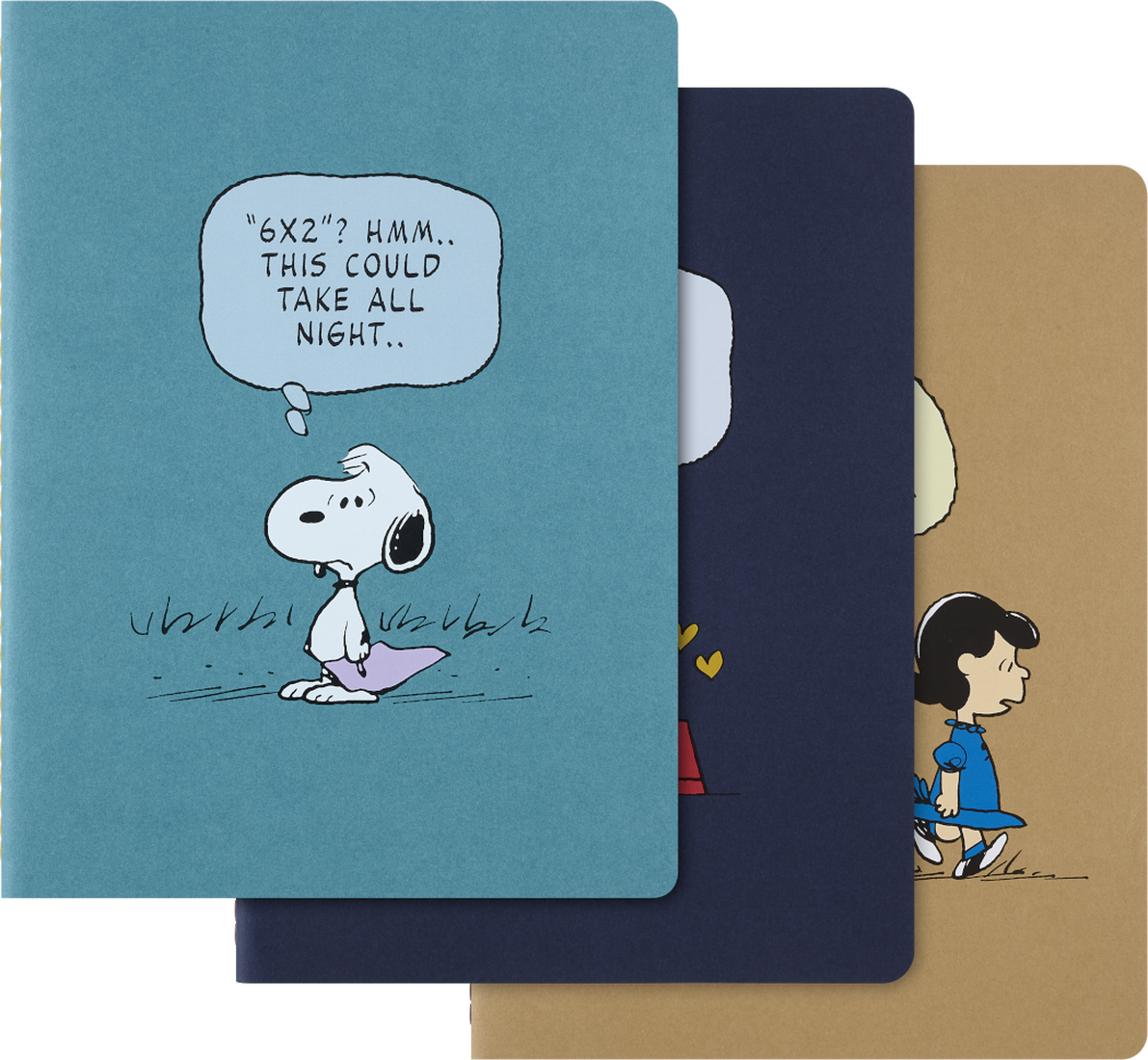 Limited Edition Peanuts Bundle Cahier Xl Assorted | Bookazine HK