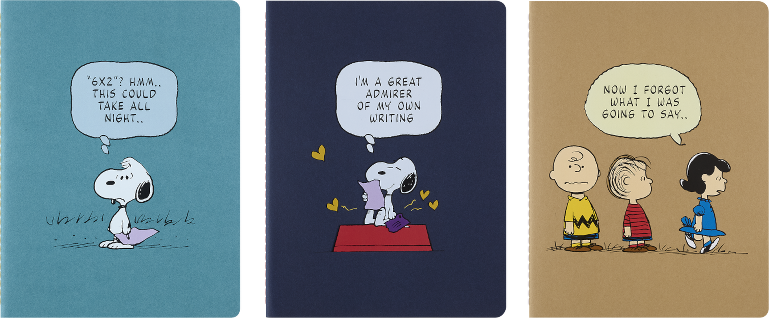 Limited Edition Peanuts Bundle Cahier Xl Assorted | Bookazine HK
