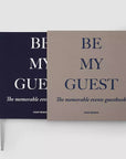 Be My Guest Guest Book Grey/Navy