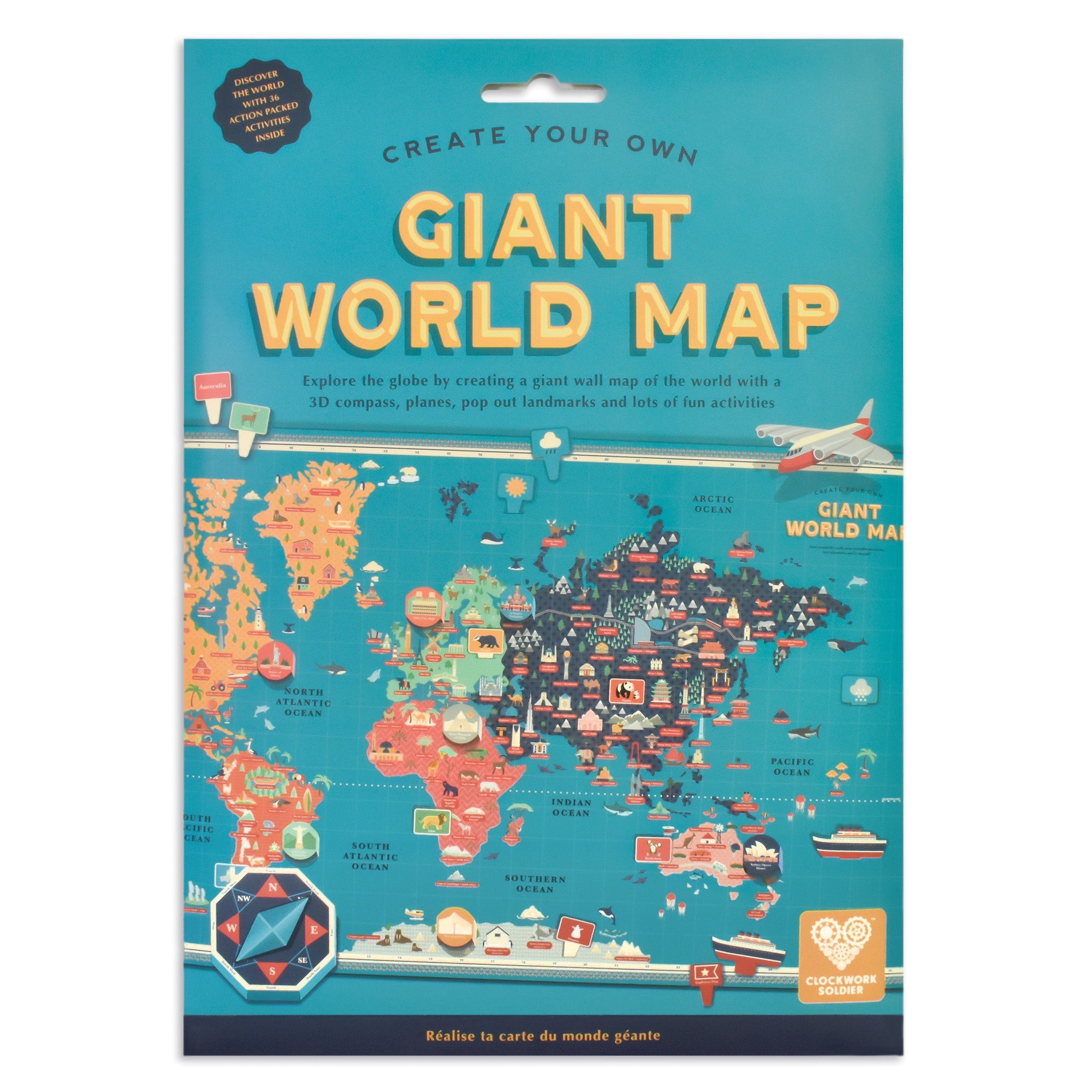 Giant World Map