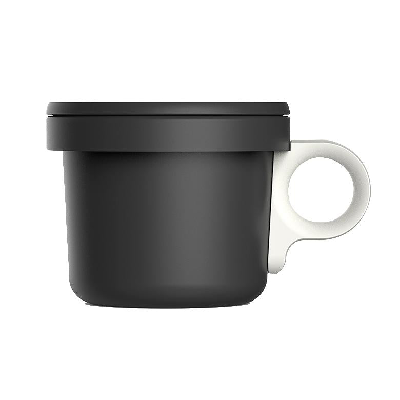 Black/White Mug With Removable Handle 240ml | Bookazine HK