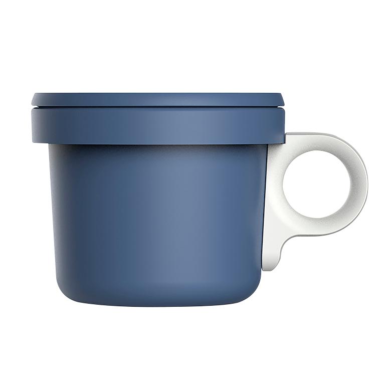 Navy/White Mug With Removable Handle 240ml | Bookazine HK