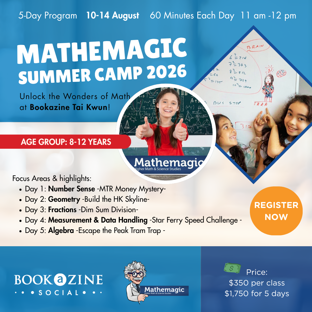 MATHEMAGIC SUMMER CAMP 2026