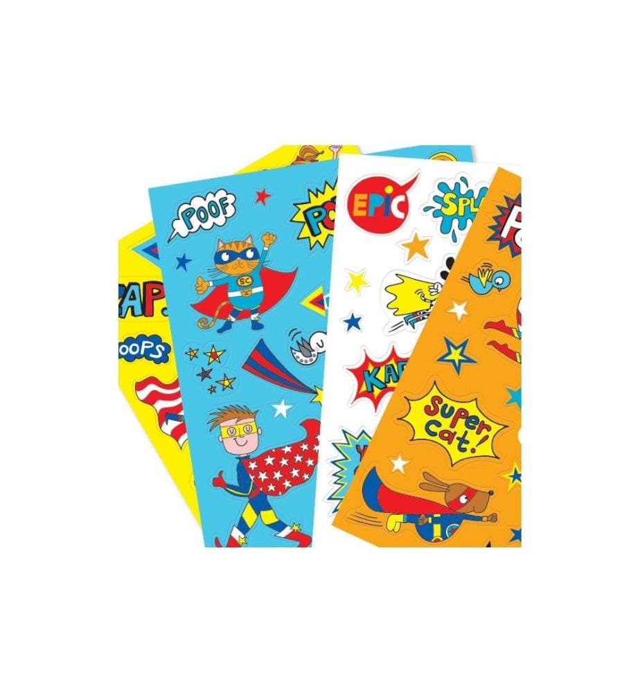 Super-Hero-Sticker-Books