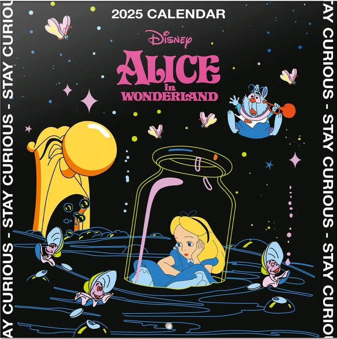 Disney Alice In Wonderland Wall Calendar 2025 | Bookazine HK