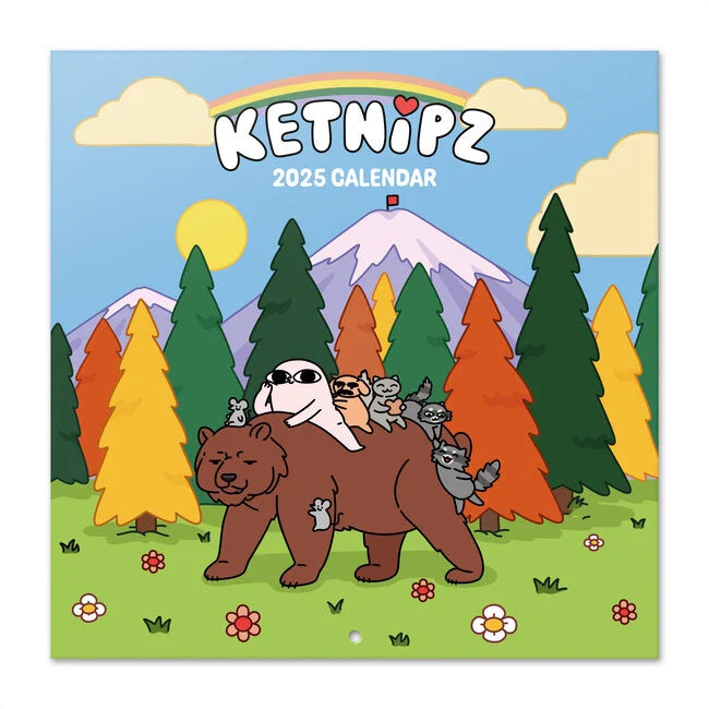 Ketnipz Wall Calendar 2025 | Bookazine HK