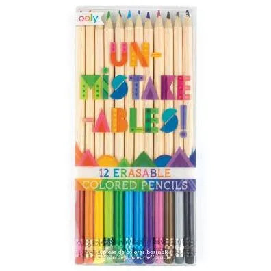 Un-Mistake-Ables Erasable Colored Pencils Set of 12 | Bookazine HK