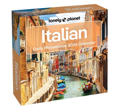 Lonely Planet: Italian Phrasebook Calendar 2026 | Bookazine HK