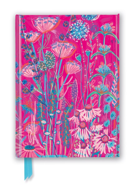 Lucy Innes Williams Pink Garden House Foiled Journal With Magnetic Flap | Bookazine HK