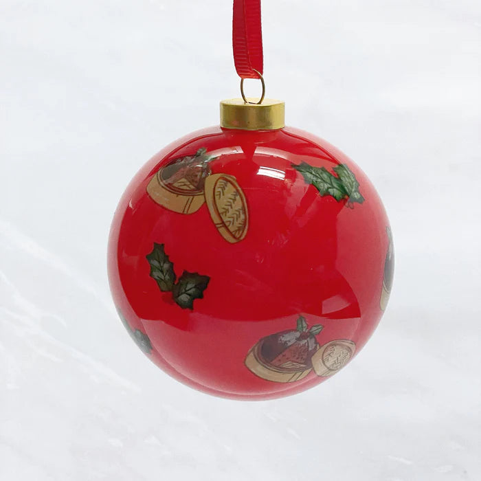 Nei Hua Glass Bauble Xmas Pudding | Bookazine HK