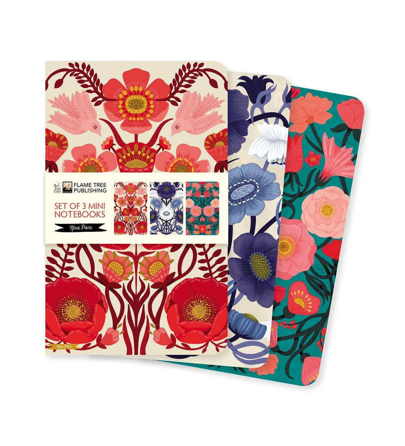 Nina Pace Set of 3 Mini A6 Notebooks | Bookazine HK