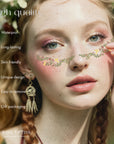 Green Nymphe Temporary Freckles Tattoo