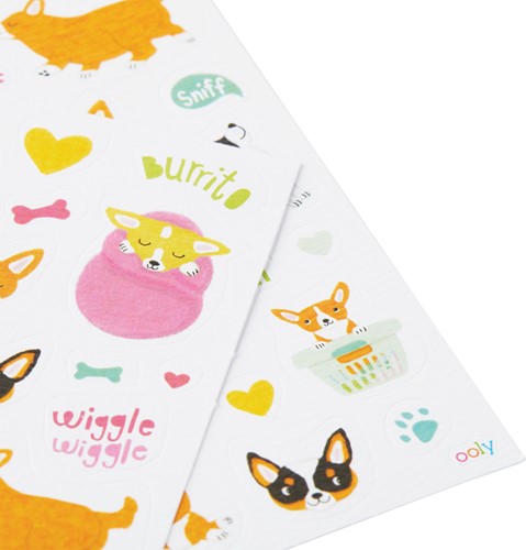 Stickiville Skinny Stickers: Corgis | Bookazine HK