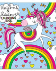 Unicorns & Rainbows Colouring Book