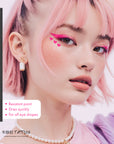 Pink Heart Eye Liner Stamp