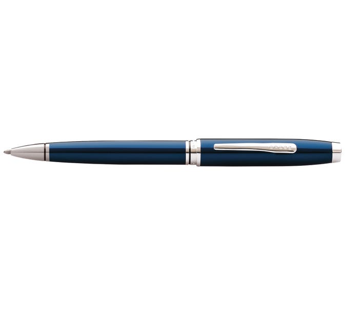 Coventry Blue Lacquer Ballpoint Pen | Bookazine HK