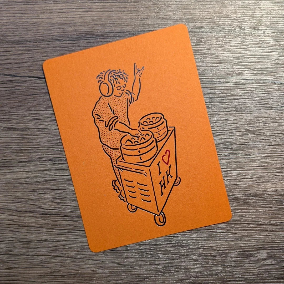 DJ Dim Sum Postcard