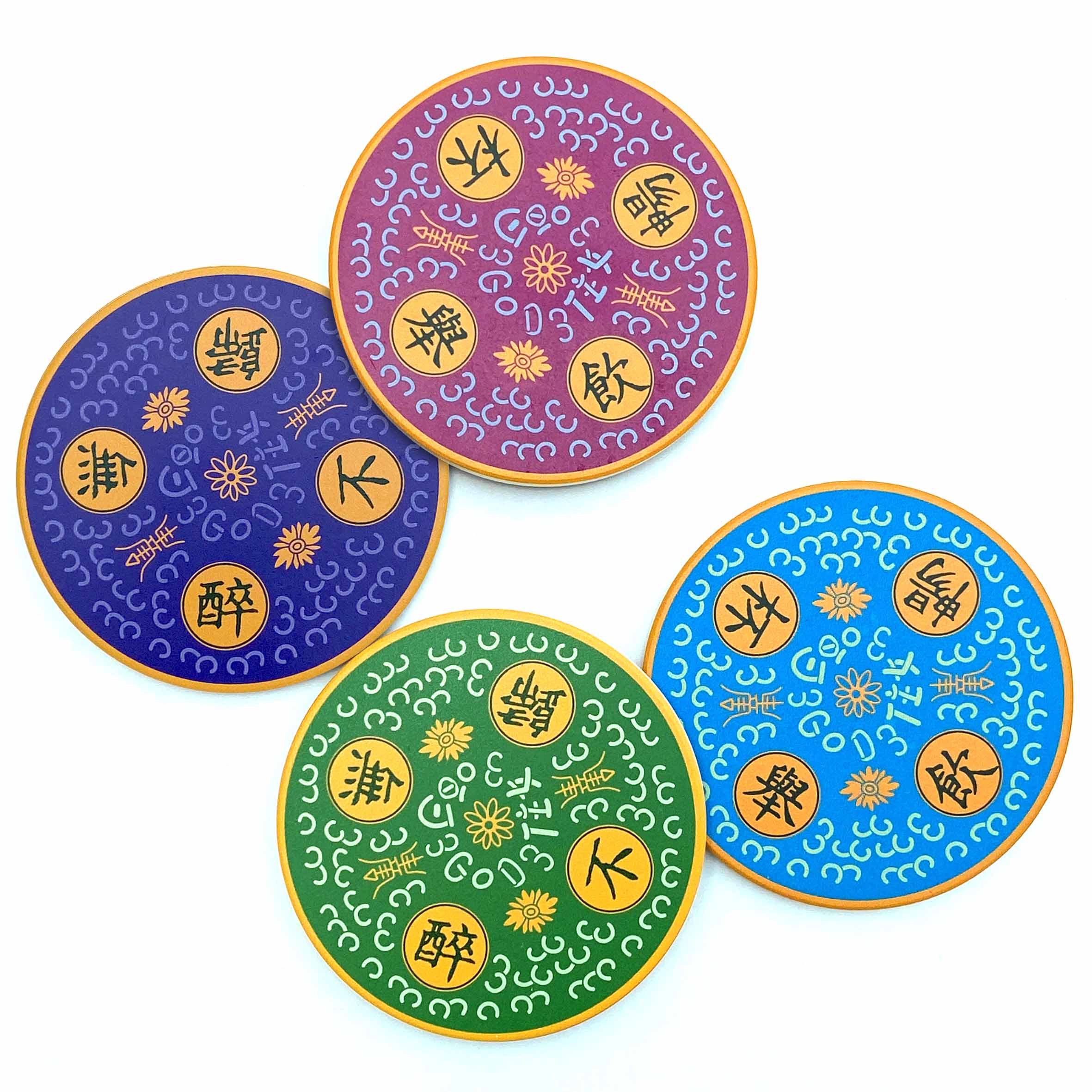 Cheers Coaster Set of 4 | Bookazine HK