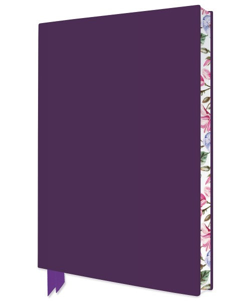 Purple Blank Sketch Book