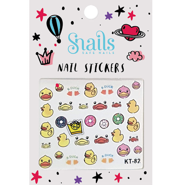 Quack Quack Nail Sticker