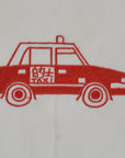 Tea Towel With Red Taxi