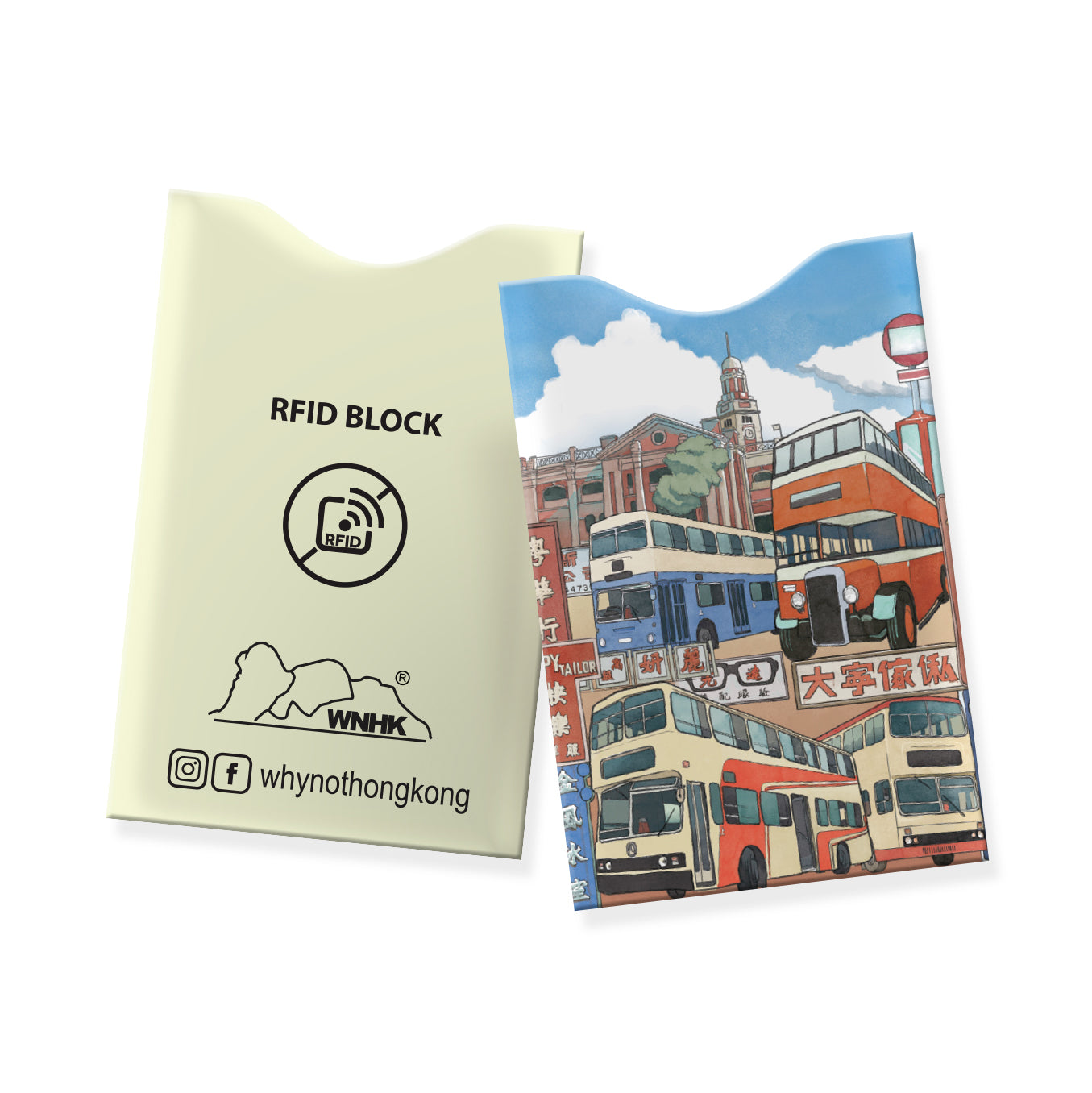 Hong Kong Bus RFID Block Card Holder | Bookazine HK