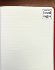Ruby Red Artisan Paperback Notebook | Bookazine HK