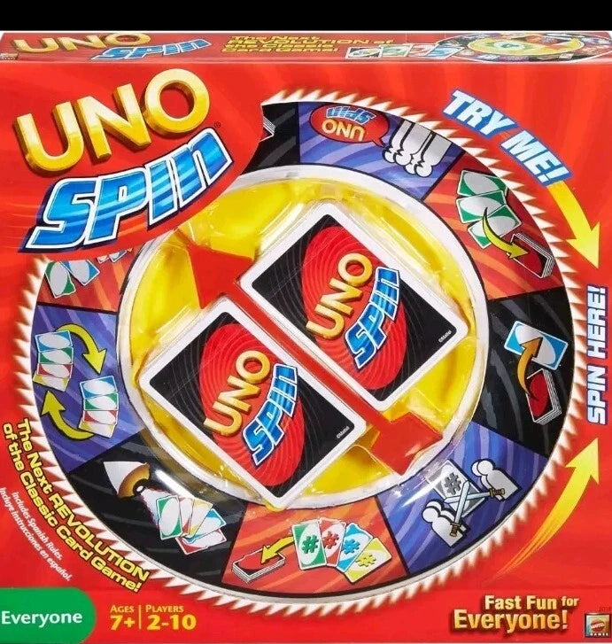 Uno Spin Card Game | Bookazine HK