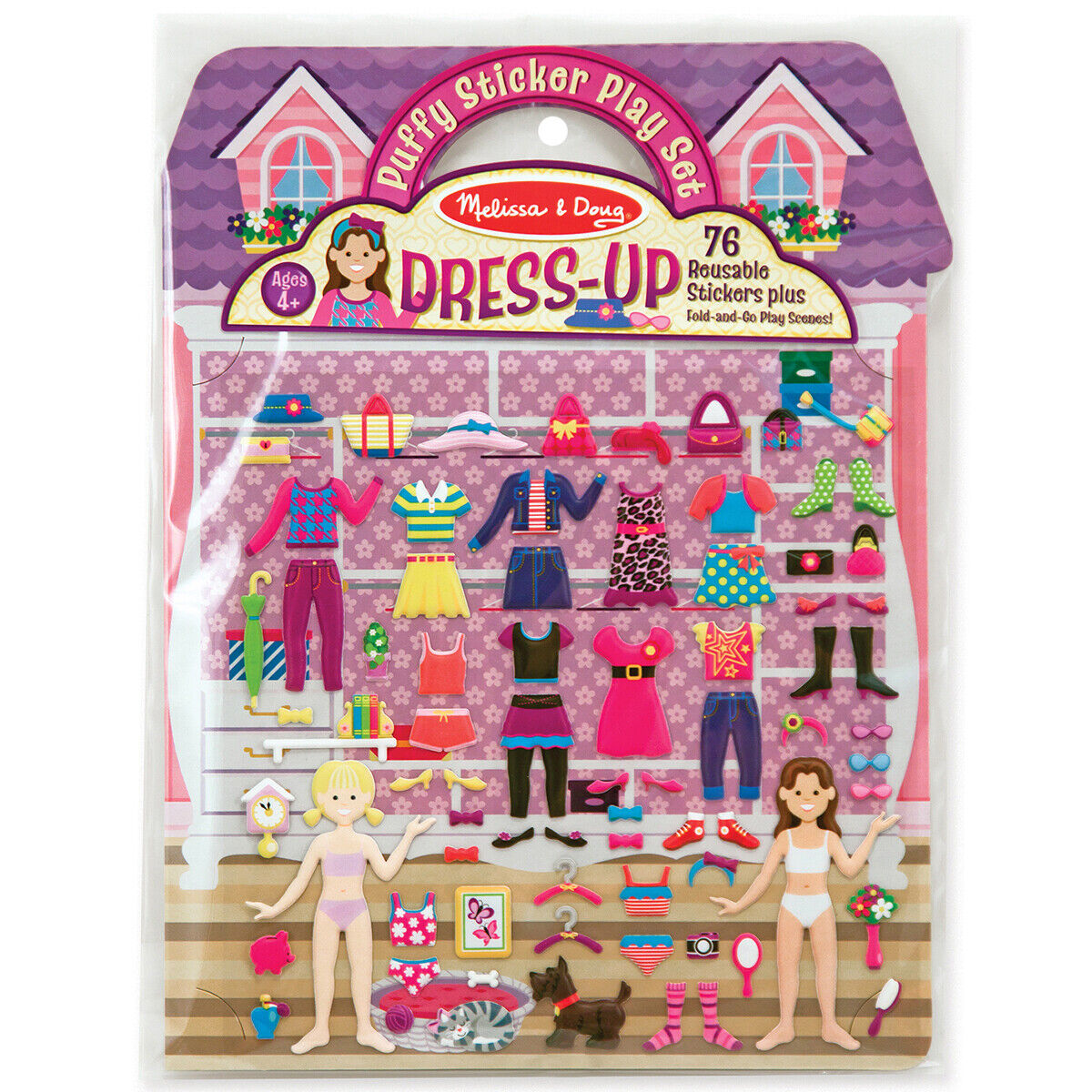 Puffy Sticker Play Set - Dress Up | Bookazine HK