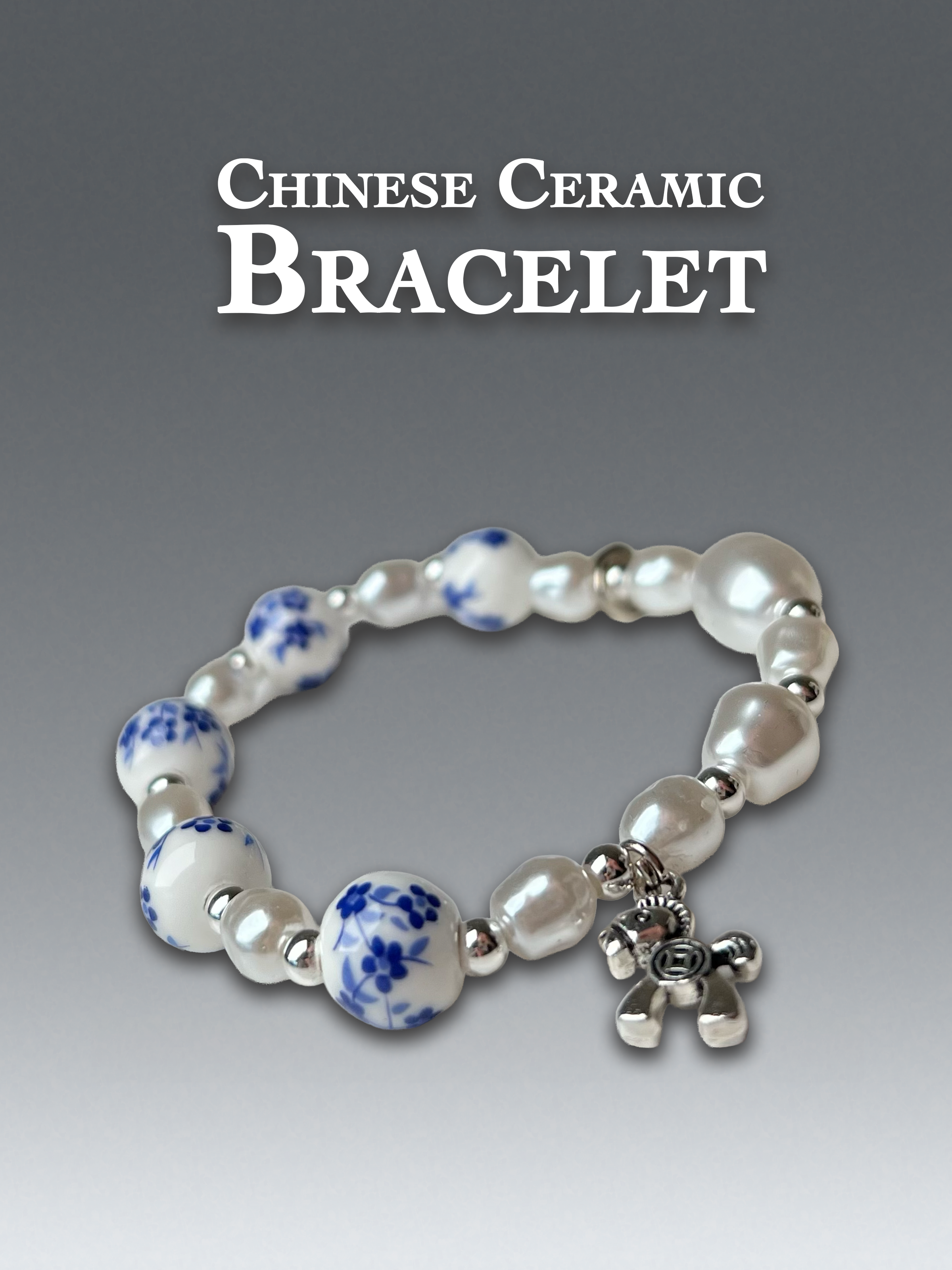 Ceramic Beads Bracelet
