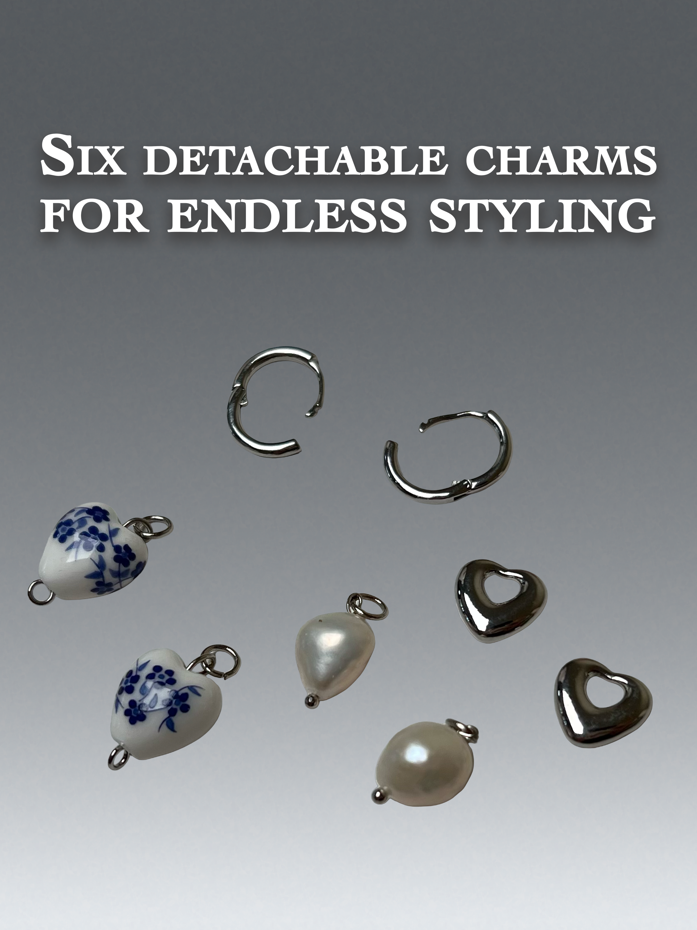 Ceramic Beads Inter Changeable Earrings