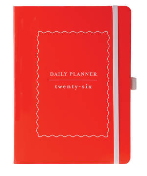 Glossy Red Planner 2026 | Bookazine HK