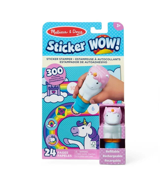 Sticker Wow! Sticker Stampler Unicorn | Bookazine HK