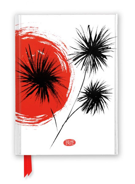 Sumi Flower Heads: Wild Cottton Foiled Journal With Magnetic Flap | Bookazine HK