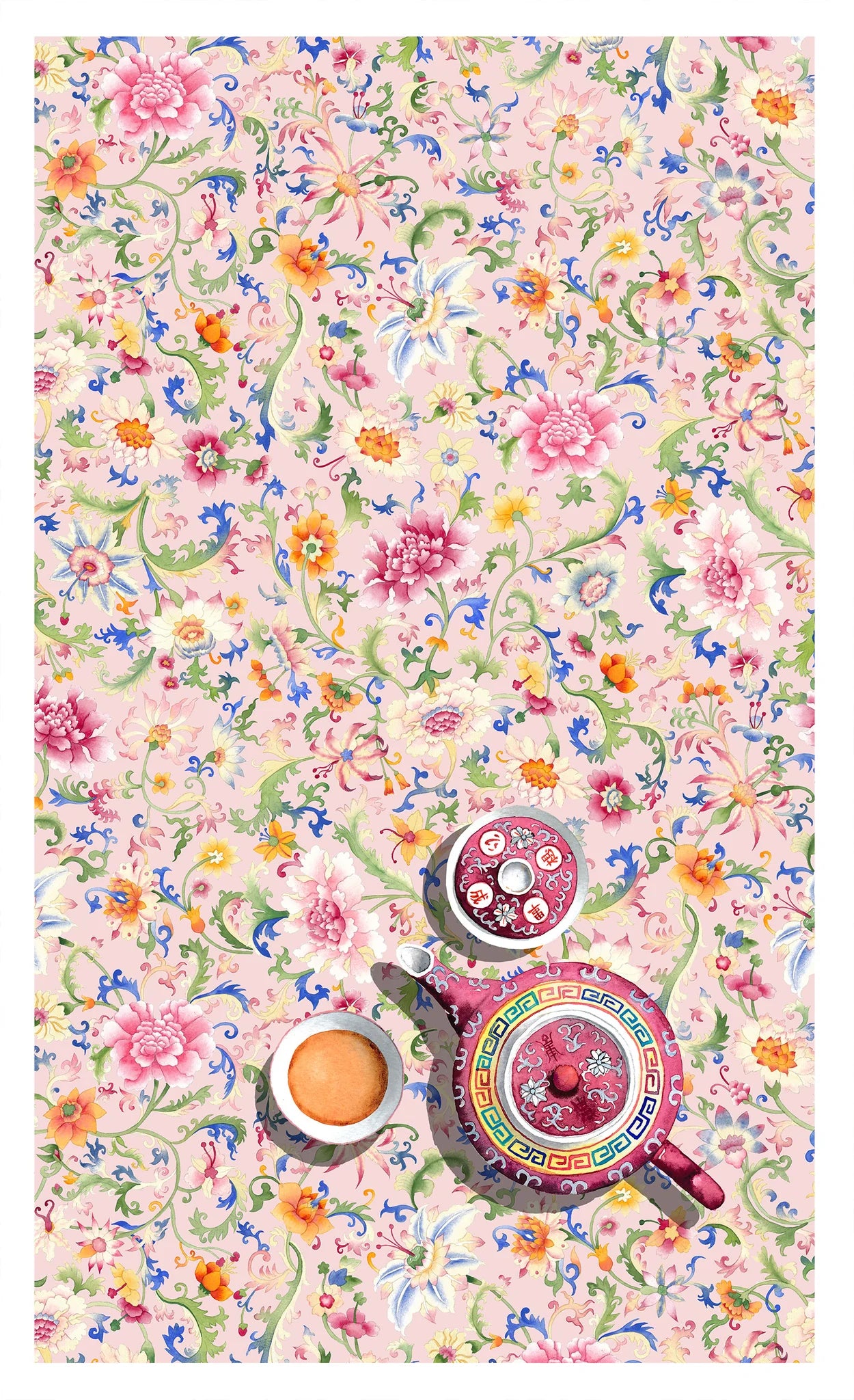 Oriental Spring Tea Towel | Bookazine HK