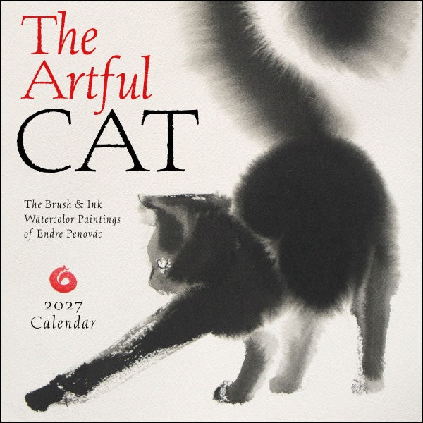The Artful Cat Wall Calendar 2027