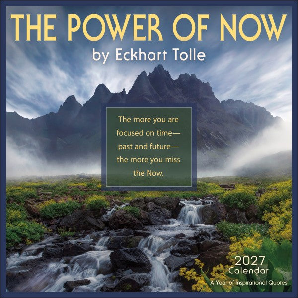 The Power of Now Wall Calendar 2027