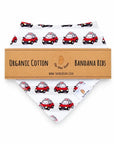 Taxi & Tram Organic Cotton Bandana Bibs 2Pc Set | Bookazine HK