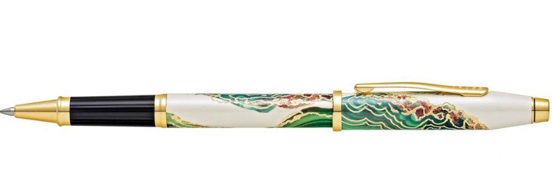 Wanderlust Borneo With Gold Plated Engravings & Appointments Rollerball Pen | Bookazine HK