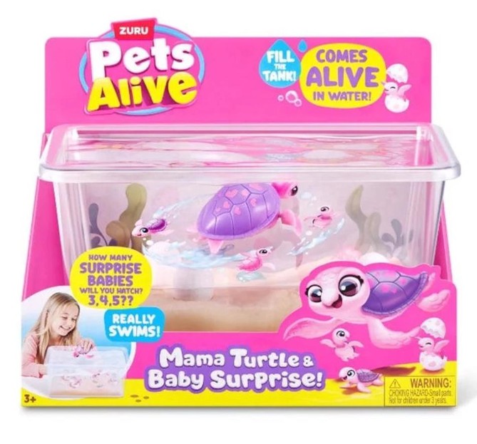 Pets Alive - Mama Turtle Surprise Playset | Bookazine HK
