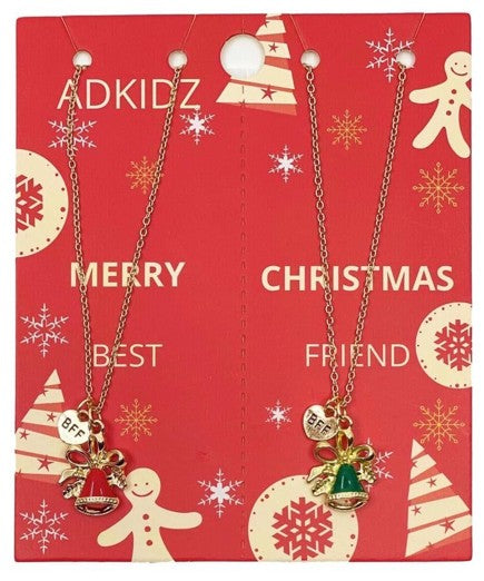 BFF Christmas Bell Necklace | Bookazine HK
