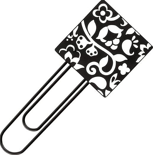  Black Silicone Paper Clip Bookmark | Bookazine HK