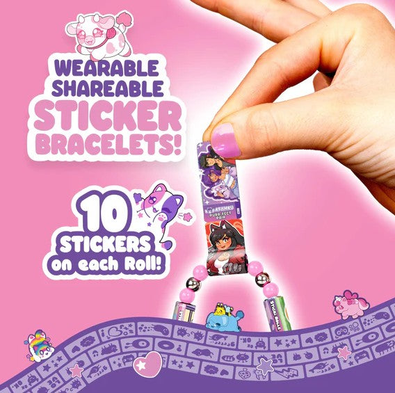 Sticki Rolls Aphmau Sticki Bands Capsule | Bookazine HK