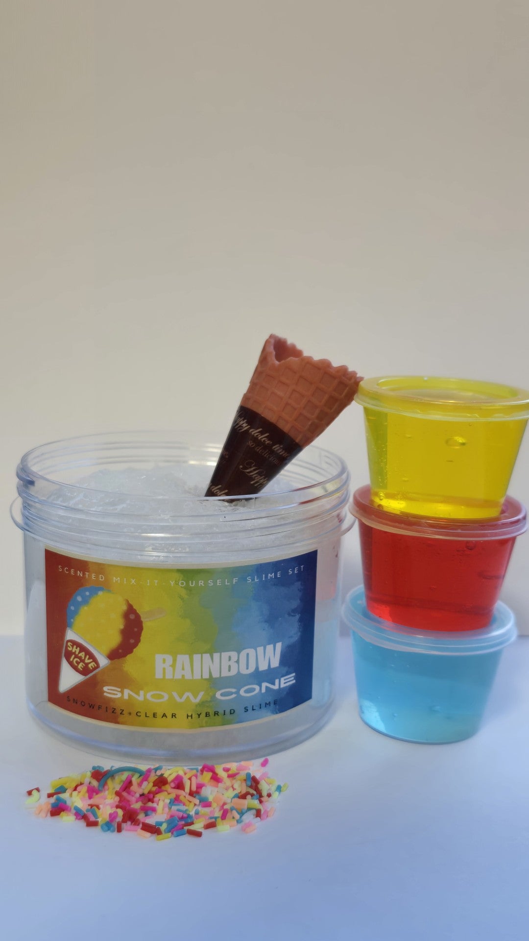 Rainbow Snow Cone Slime | Bookazine HK