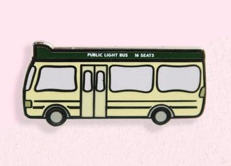 Minibus Enamel Pin | Bookazine HK