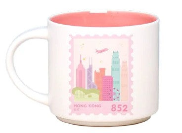Hong Kong Skyline Stamp Stackable Mug | bookazine HK