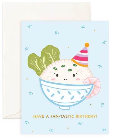 Fan-Tastic Birthday Greeting Card | Bookazine HK