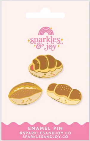 Hong Kong Bakery Buns Enamel Pin Set | Bookazine HK