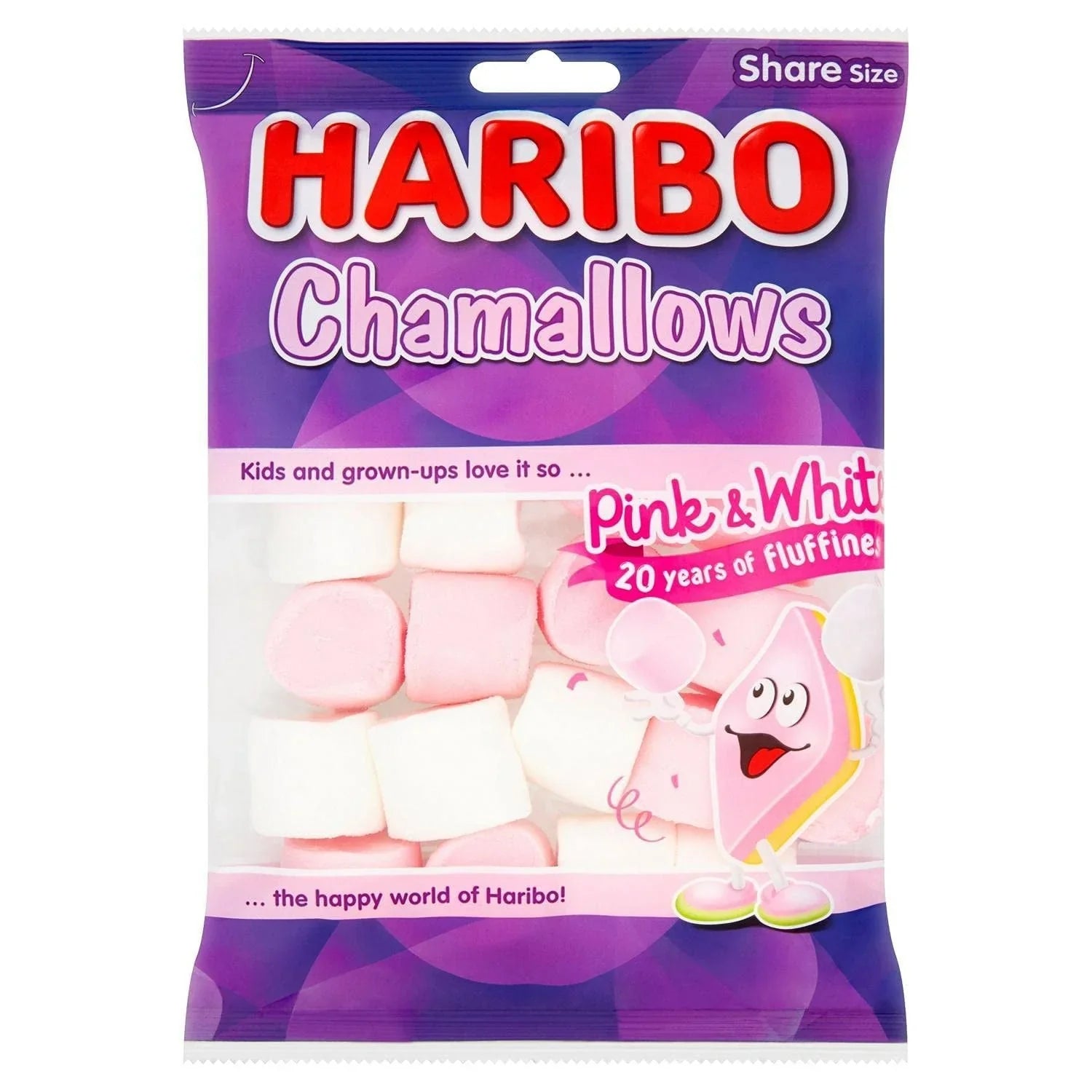 Haribo Chamallows Pink &amp; White 140G | Bookazne HK